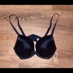 NWOT LANE BRYANT CACIQUE PLUNGE PUSH UP SATIN BRA